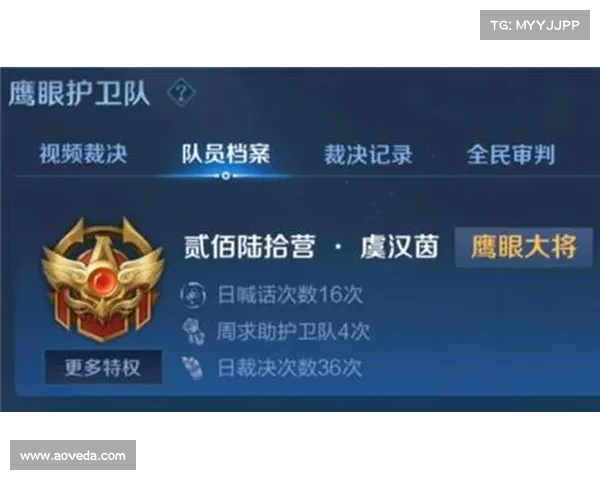 加入王者荣耀鹰眼护卫队的多重福利与游戏体验提升解析 加入王者荣耀鹰眼护卫队的多重福利与游戏体验提升解析